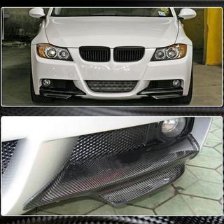 Etupuskurin flapit Flap (E90 2005-2008 M-Sport, hiilikuitu) BMW 3-sarja E90/E91 2005–2011 kuva 4
