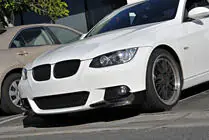 BMW 3-sarja E92/E93 2006–2013 Flap-lipat etupuskuriin (M-Sport 2006-2009, hiilikuitu) kuva 3