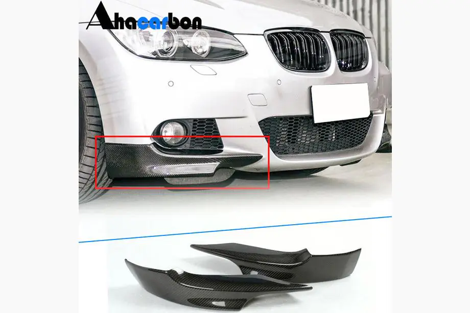 BMW 3-sarja E92/E93 2006–2013 Flap-lipat etupuskuriin (M-Sport 2006-2009, hiilikuitu) Image