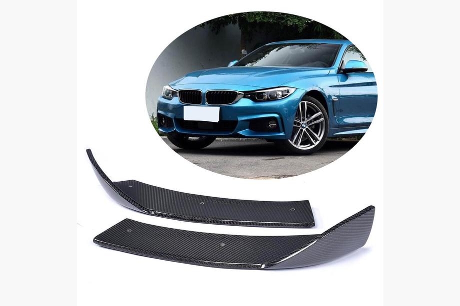 BMW 4-sarja F32/F33/F36 2012–2020 Etupuskurin flapit (M-Sport, hiilikuitu) Image