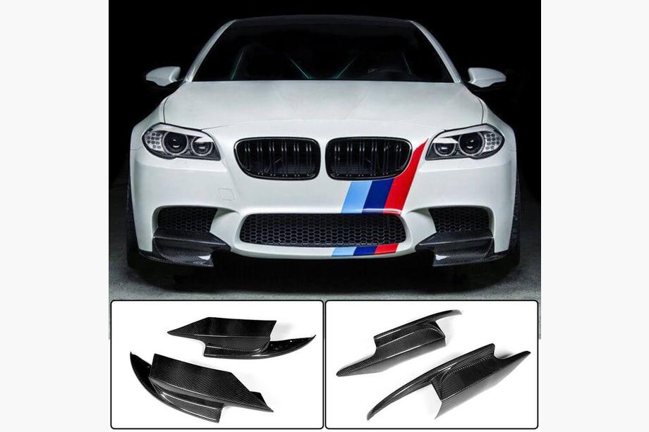 BMW 5-sarja F10/F11 2010–2016 Etupuskurin flapit (F10 M5, hiilikuitu) Image
