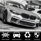 BMW 5-sarja G30/G31 2017–2023 Etupuskurin lipan flapsit Flap (M5 F90 2017-2020, hiilikuitu) kuva 3