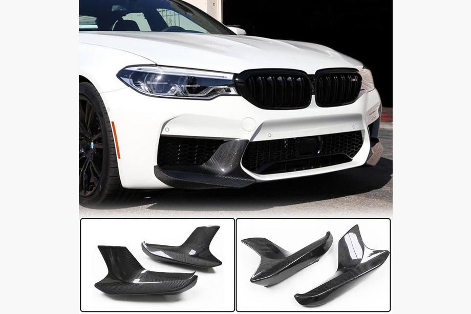 BMW 5-sarja G30/G31 2017–2023 Etupuskurin lipan flapsit Flap (M5 F90 2017-2020, hiilikuitu) Image