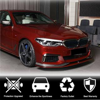 Etupuskurin lipat Flap V3 (M-Sport 2017-2020, hiilikuitu) BMW 5-sarja G30/G31 2017–2023 kuva 2