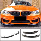 BMW 3-sarja F30/F31 2012–2019 Etupuskurin lip spoiler -lisäosat Flap V1 (F80, hiilikuitu) kuva 1