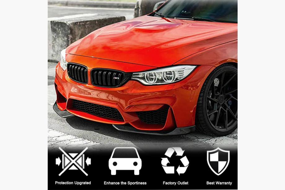 BMW 4-sarja F32/F33/F36 2012–2020 Etupuskurin flapit Flap V2 (F82/F83, hiilikuitu) Kuva 2