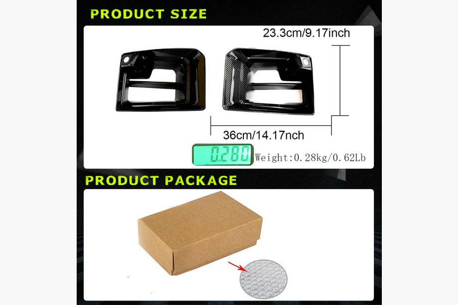 BMW 2-sarja G42 2021– Etupuskurin lipat Flap Carbon V2 (G87) Kuva 5