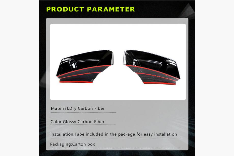 BMW 2-sarja G42 2021– Etupuskurin lipat Flap Carbon V2 (G87) Kuva 6