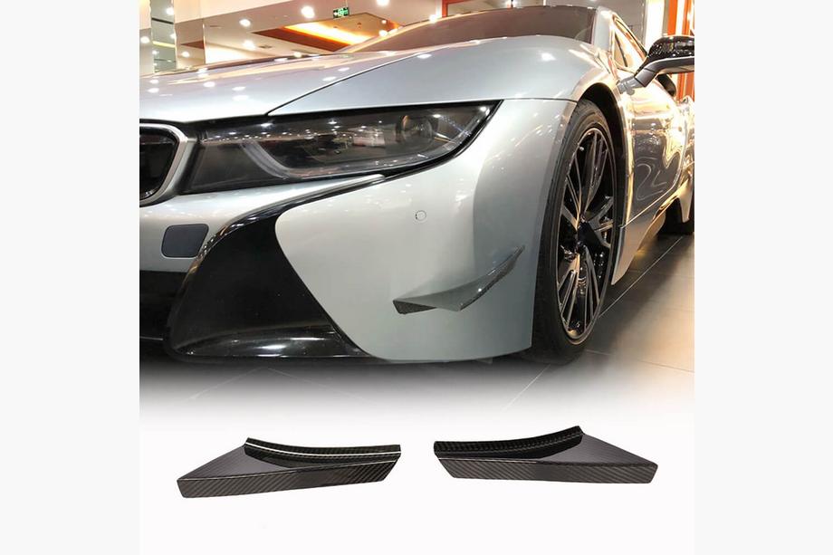 BMW I8 2014–2020 Etupuskurin flaps-lipat (hiilikuitu) Image