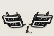 Mitsubishi Pajero Wagon IV 2006–2021 LED-ajovalot (2 kpl) kuva 2
