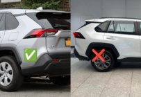 Toyota Rav 4 2019–2025 Roiskeläpät Premium 2022+ (lyhyt kaari, 4 kpl) kuva 2
