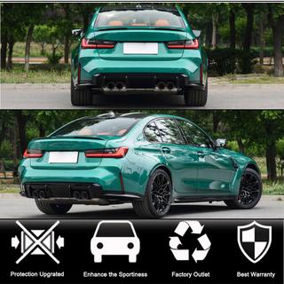 Takapuskurin flapit Flap V1 (G80, hiilikuitu) BMW 3-sarja G20/G21 2018– kuva 2