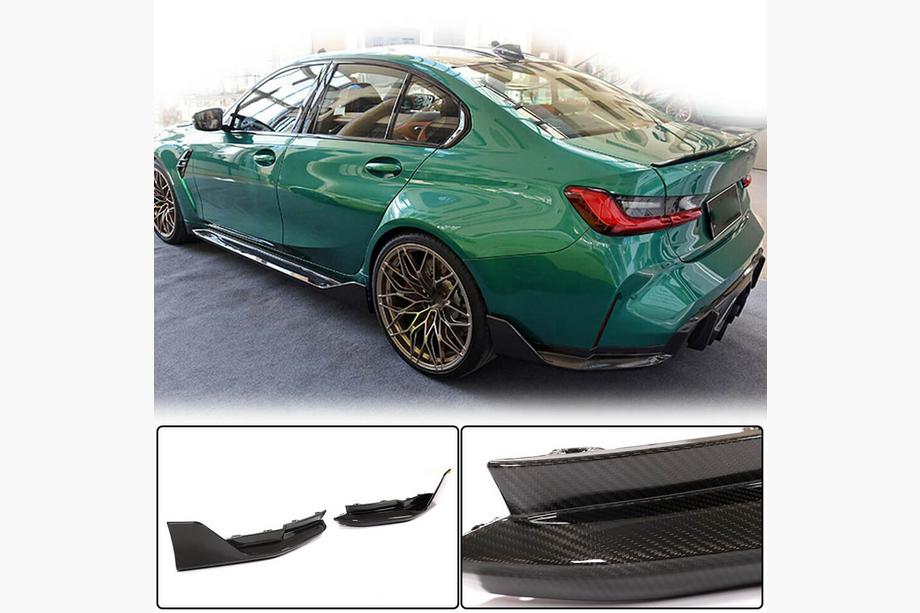 BMW 3-sarja G20/G21 2018– Takapuskurin läpät Flap V2 (G80, hiilikuitu) Image