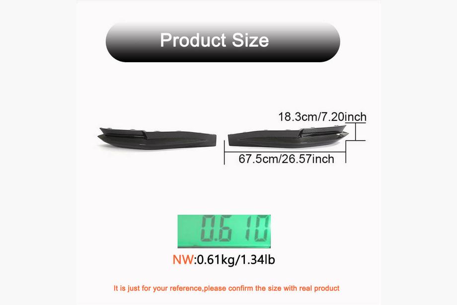 BMW 3-sarja G20/G21 2018– Takapuskurin flapsit Flap V3 (G80, hiilikuitu) Kuva 6
