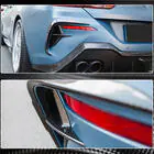 BMW 8-sarja G14/G15/G16 2018– Aerodynaamiset takapuskurin diffuusorin lisäosat V2 (M-Sport, hiilikuitu) kuva 5