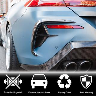 Aerodynaamiset takapuskurin diffuusorin lisäosat V2 (M-Sport, hiilikuitu) BMW 8-sarja G14/G15/G16 2018– kuva 3