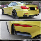 BMW 3-sarja F30/F31 2012–2019 Flap-lipat takapuskuriin (F80, hiilikuitu) kuva 5