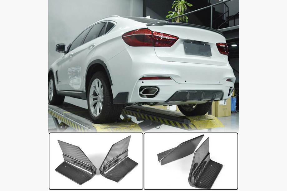 BMW X6 F16 2014–2019 Takapuskurin flapsit Flap (M-Sport, hiilikuitu) Image