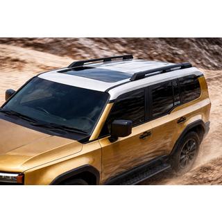 Mustat OEM-kattokaiteet (alumiini) Toyota Land Cruiser Prado 250 2023– kuva 3
