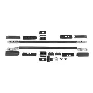 Mustat OEM-kattokaiteet (alumiini) Toyota Land Cruiser Prado 250 2023– kuva 2