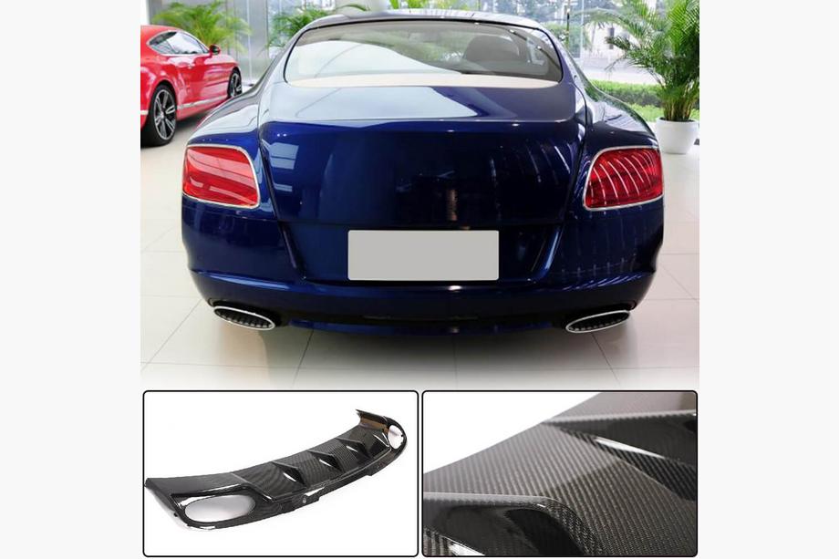 Bentley Continental GT 2011–2018 Takapuskurin diffuusori (hiilikuitu) Image