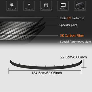 Spoileri (Dry Carbon) Bentley Continental GT 2018–2024 kuva 4