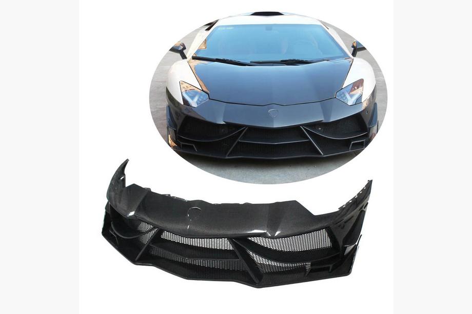 Lamborghini Aventador 2011–2022 Etupuskurin lip-spoileri (hiilikuitu) Image