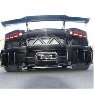 Takapuskurin suojalista (hiilikuitu) Lamborghini Aventador 2011–2022 kuva 3
