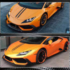 Lamborghini Huracan 2014– Etupuskurin lippa Lip V1 (kuiva hiilikuitu) kuva 6