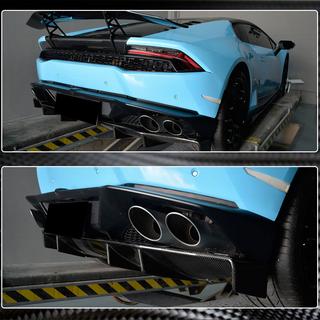 Takapuskurin diffuusori V1 (Hiilikuitu) Lamborghini Huracan 2014– kuva 4
