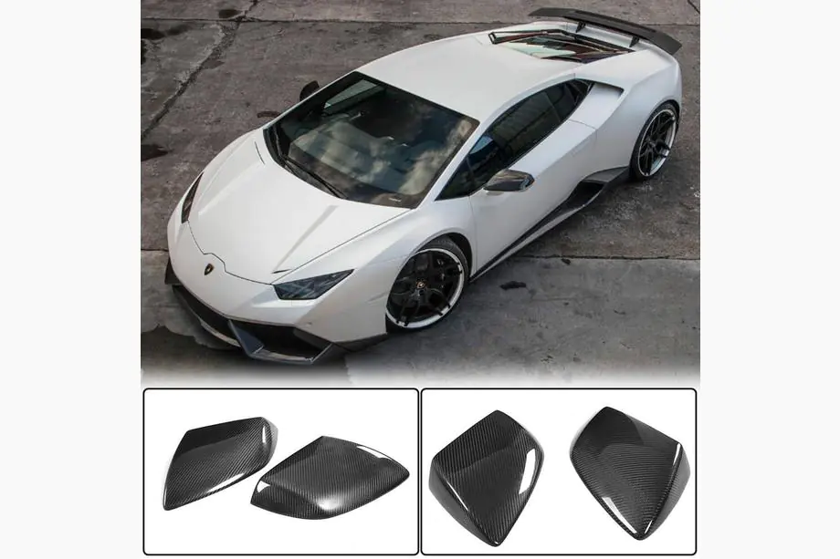 Lamborghini Huracan 2014– Hiilikuituiset peilinkuoret (Carbon) Image