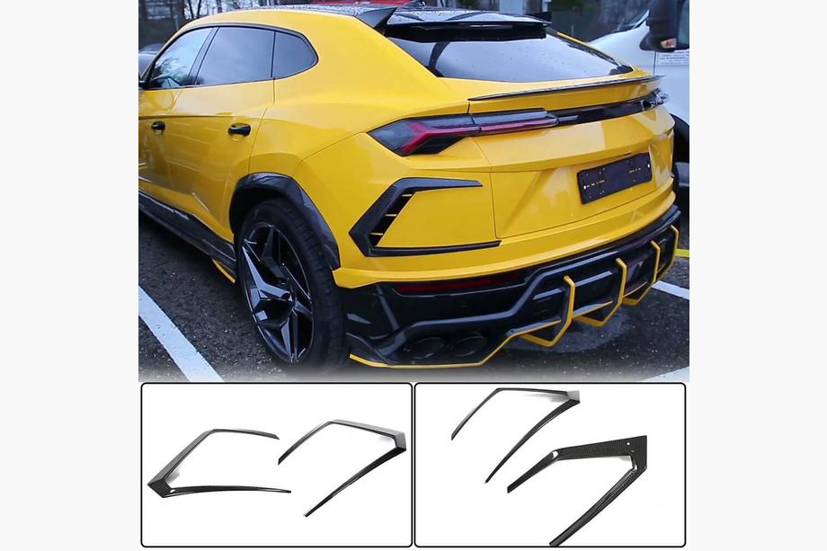 Lamborghini Urus 2018– Takapuskurin suojalistat (kuiva hiilikuitu) Image