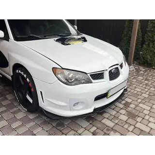 Etupuskurin lip-spoileri Niken Black (ABS) Subaru Impreza 2000–2007 kuva 3