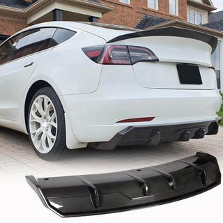 Takapuskurin diffuusori V1 (2017-2023, hiilikuitu) Tesla Model 3 2017– kuva 1