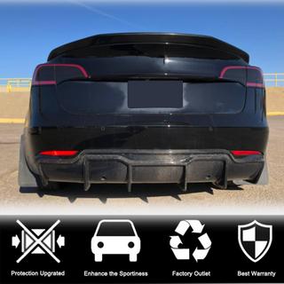 Takapuskurin diffuusori V1 (2017-2023, hiilikuitu) Tesla Model 3 2017– kuva 4