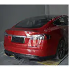 Tesla Model S 2012– Takapuskurin diffuusori V1 (2012-2016, hiilikuitu) kuva 2