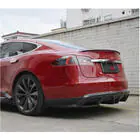 Tesla Model S 2012– Takapuskurin diffuusori V1 (2012-2016, hiilikuitu) kuva 4