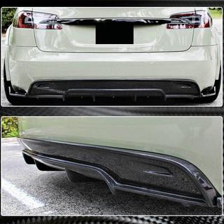Takapuskurin diffuusori V1 (2016-2021, hiilikuitu) Tesla Model S 2012– kuva 4