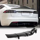 Tesla Model S 2012– Takapuskurin diffuusori (Plaid 2021+, hiilikuitu) kuva 1