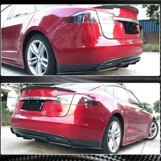 Takapuskurin diffuusori V2 (2012-2016, hiilikuitu) Tesla Model S 2012– kuva 4