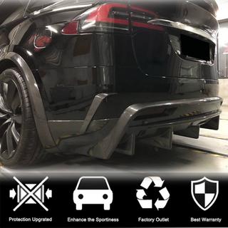 Takapuskurin diffuusori (2015-2021, Carbon) Tesla Model X 2015– kuva 3