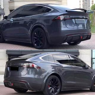 Takapuskurin diffuusori (Plaid 2021-2025, hiilikuitu) Tesla Model X 2015– kuva 3