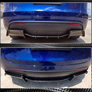 Takahelman diffuusori V2 (2020-2025, hiilikuitu) Tesla Model Y 2020– kuva 4