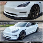 Tesla Model 3 2017– Etupuskurin lippa Lip V1 (2017-2023, hiilikuitu) kuva 4
