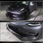 Tesla Model 3 2017– Etupuskurin lippa Lip V2 (2017-2023, hiilikuitu) kuva 5