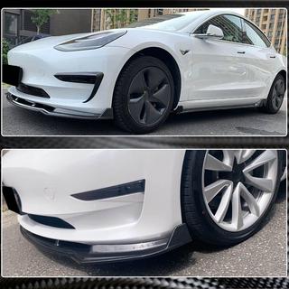 Etupuskurin lipspoileri Lip V5 (2017-2023, Carbon) kuva 3