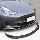 Tesla Model 3 2017– Etupuskurin lip-spoileri Lip ABS V8 (2017-2019) kuva 1