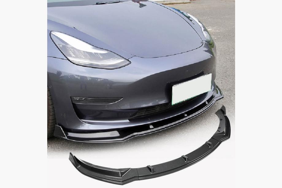Tesla Model 3 2017– Etupuskurin lip-spoileri Lip ABS V8 (2017-2019) Image
