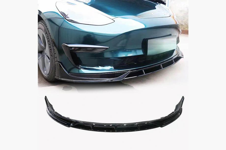 Tesla Model 3 2017– Etupuskurin lip-spoileri, ABS (2023-2025) Image