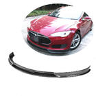 Tesla Model S 2012– Etupuskurin lippa Lip V2 (2012-2016, Hiilikuitu) kuva 1